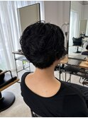 大人ショートパーマ