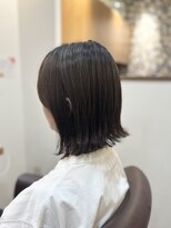 フリージア(freesia)&nbsp;外ハネボブ/ニュアンスカラー/30代40代50代/ツヤ髪