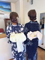 ヘアーコンセプト(HAIR CONCEPT)&nbsp;浴衣着付けとヘアセット