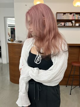 リヴ ウメダ(LIV umeda) ピンク/ブリーチ/ダブルカラー【梅田】