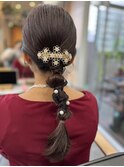 【clomus】タマネギヘアアレンジ