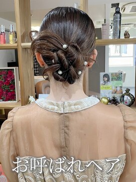 アミー 銀座(Ammy) 【お呼ばれヘア】韓国っぽカチモリヘア