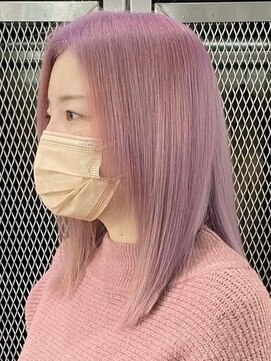 ウィコ 新宿(WICO) ピンク[新宿駅/こなれミディ/ウェーブパーマ]