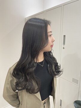 アレンヘアー 函館店(ALLEN hair) 【*暗髪でも透明感*】オリーブベージュ×レイヤースタイル*