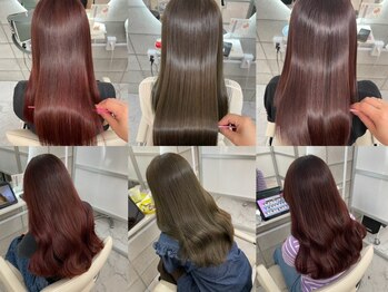 エラ(Ella)の写真/髪質改善のプロが、髪の状態を見極めカラーをご提案！色持ちの良さが抜群◎トレンドカラーもお任せ！