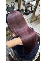 ロンド レア 天神大名店(Lond Le’a) イヤリングカラー/外ハネボブ /ワイドバング/レイヤーボブ