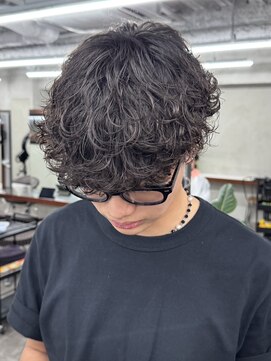 ニコ トウキョウ ロジック(nico TOKYO Logic) 波巻きパーマツイスパマッシュメンズカット