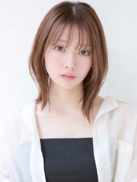 アイニティ(Inity) [Inity]マロンベージュ×タッセルボブ[心斎橋/髪質改善/縮毛矯正