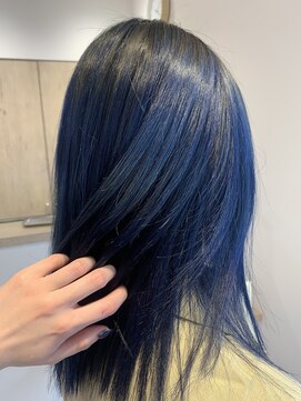 ルルバイアズール 草加店(LULU by azule) ダブルカラー、ネイビーブルー、ブルー【草加】