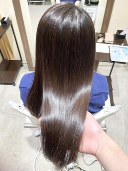 ダメージレスで自然な「柔らか艶髪」に！髪質改善ストレートで朝の時間も楽ちんに◎[春日井/高蔵寺]