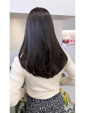 ジルブラン(JIL BLAN) ハイライトバレイヤージュダブルカラー20代30代40代グレージュ