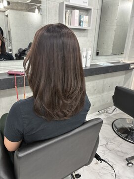 エンディアリング 東銀座(Endearing) イメチェンスタイル/フルバング/似合わせカット/東銀座