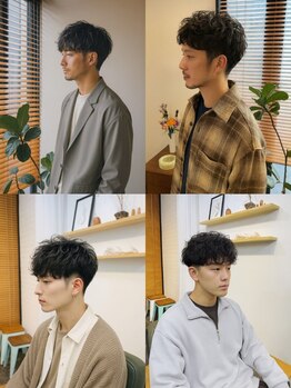 コポル(Copol)の写真/[岡崎市]メンズカットも定評のある実力派サロン☆再現性が高くONもOFFもキマる好印象スタイルをご提案♪