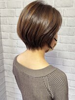 ソルヴ(solv.)&nbsp;奈良/ショート/ショートボブ/ボブ/白髪ぼかし/白髪染め/髪質改善