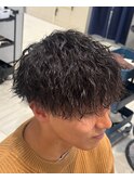 縦落ちパーマ