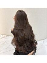 イオエ 表参道(ioe)&nbsp;黒髪/オリーブグレー/小顔/ココアベージュ/髪質改善/縮毛矯正