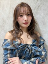 ロンドロゼ 池袋(Lond rose)&nbsp;♪オリーブグレー/韓国風巻き/レイヤーカット/くすみベージュ/17