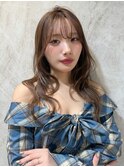 ♪オリーブグレー/韓国風巻き/レイヤーカット/くすみベージュ/17