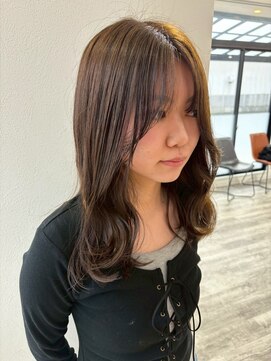 サロンド ベレーザ トータ(salao de beleza tota) 顔周りレイヤー×透明感カラー
