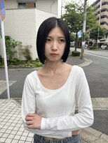 ロエ 平尾山荘(loe) ボブ×ダークグレー
