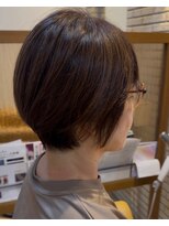 ハピネスフィール 宇治店(Happiness FEEL)&nbsp;ショートボブ/ナチュラルショート/ミルクブラウン