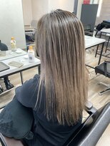 ヴィフ 大船(VIF)&nbsp;ホワイトベージュ×バレイヤージュ(ブリーチ)