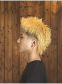 ショートマレット/金髪ショート/スパイキーショート