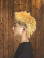 ディライトヘア 御影店(DELIGHT HAIR) ショートマレット/金髪ショート/スパイキーショート