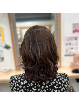 ミーナ(Mina)の写真/【平日限定☆カット+カラー¥6.600】嬉しいプチプラ価格でまずはお試しください♪【髪・頭皮にやさしい】