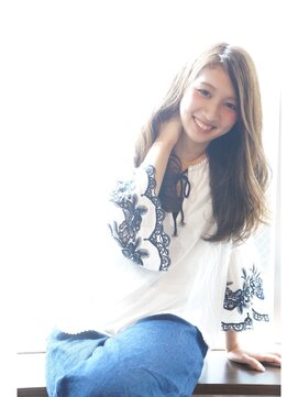 ヘアサロンM 新宿 【Ｍ／Sweet Strawberry Soda】スケルトンミルクティー