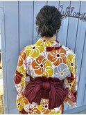 浴衣×ヘアセット