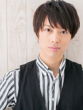 モッズヘア メン 上尾東口店(mod's hair men) ≪mod's men≫黒髪が◎優等生風★知的ミディアムA