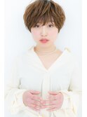 ルーズな無造作束感ハンサムショートマッシュY上尾20代30代40代