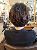 ルークス 中央林間(LOOOKS)&nbsp;フレンチショート×パーマ（デジタルパーマ）