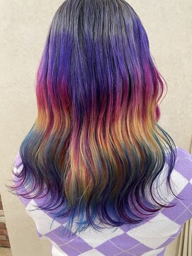 ラビスモア(Lovis moa) 魅力倍増カール/セミディ/シアーカラー/ダークアッシュ/姫カット