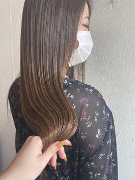 エイト 福岡天神店(EIGHT fukuoka) ツヤツヤアッシュカラー