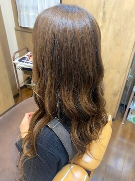 クローバー(CLOVER) 大人フォギーグレージュ☆フェミニンなゆる巻き☆