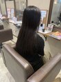バグズ ヘアデザイン 桔梗が丘店(Baguz HAIR DESIGN) トリートメントで手触りの良いさらさらな髪の毛に!