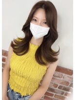 エニー 栄(Any)&nbsp;おくれ毛が可愛い韓国風くびれヘア2