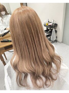 アネラ(Anela) ミルクティーベージュ＋シールエクステ90本【平本/宇都宮】