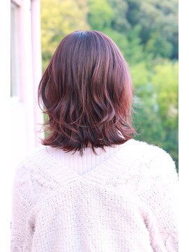 ビアージュ(Viage) #ピンク #ピンクベージュ #ブリーチなし #外はね #内巻き