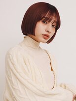 ピークアブー アヴェダ 池袋東武(PEEK-A-BOO AVEDA) アンニュイなちょこっと前上がりボブ