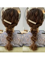 ラパニエ 博多(La panier)&nbsp;編みおろしヘアー