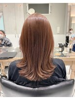 ガリカ(Gallica kinshicho)&nbsp;【佐久間史将】くびれセミロングx大人な柔らかピンクベージュ