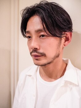 メーヴェ(Mowen)の写真/【カット+パーマ+炭酸泉¥6000/カット+炭酸泉¥3900】最旬スタイルに☆できる男を演出!ツイストメニューも◎