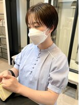 シータ(sheta)&nbsp;【sheta中澤】テラコッタ　カーキクールショートくびれヘア