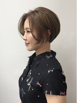 ジーナ 神戸 三田駅前(Zina) ショート/ショートボブ/前下がりショート