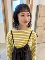 ミレ バイ ルカ(mire by Luca)&nbsp;個性派ボブパーマ