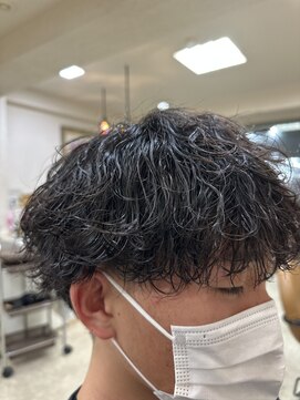 ジュネス 豊中服部店 メンズパーマ