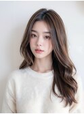 韓国風ロングスタイル